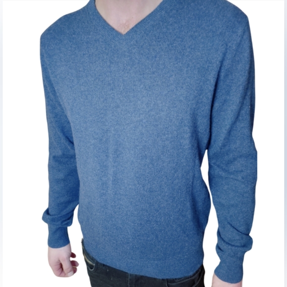 SAKS FIFTH AVENUE| Men's Cashmere Sweater - Picture 7 of 9